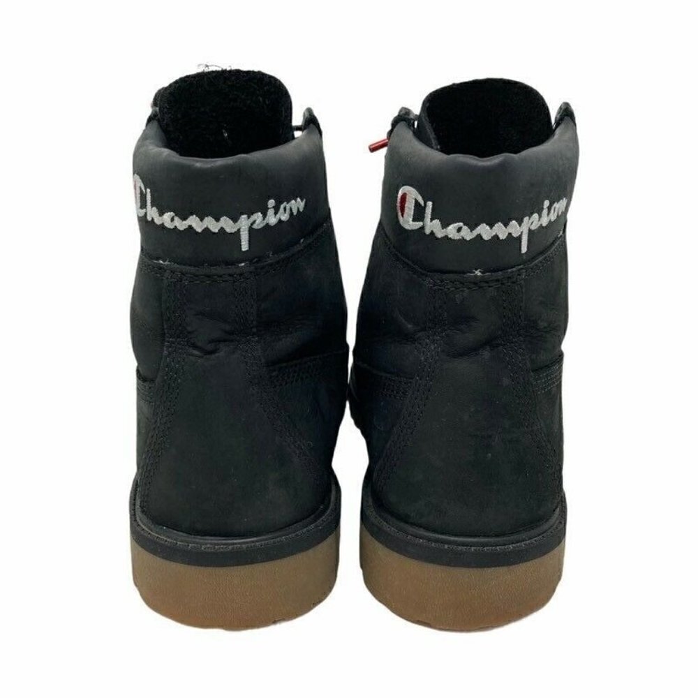 Timberland Champion Boys Premium Boots Black 7 - Picture 2 of 11